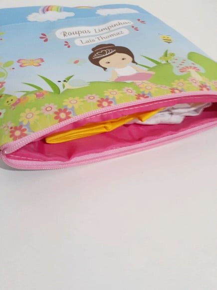 Organizador Duplo G - Jardim e arco iris