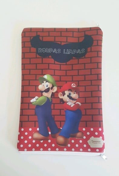 Organizador Duplo M - Mário Bros