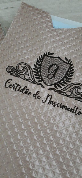 Pasta para Certidão de Nascimento
