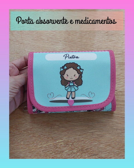 Porta Absorvente - Boneca
