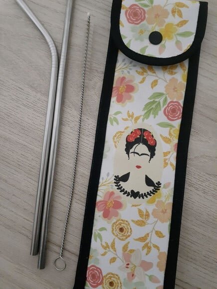 Porta canudo ecológico Frida