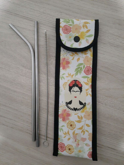 Porta canudo ecológico Frida