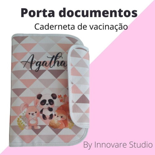PORTA DOCUMENTOS INFANTIL - ANIMAIS