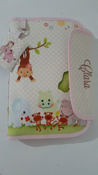 PORTA DOCUMENTOS INFANTIL - SAFARI BABY