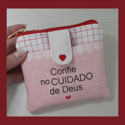 Porta moedas duplo