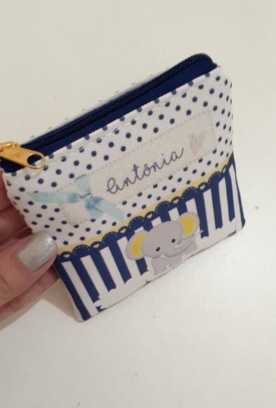 Porta moedas personalizado