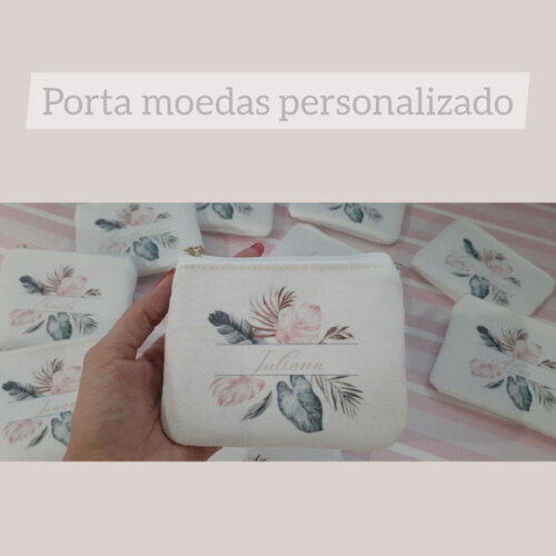 Porta Moedas Personalizado