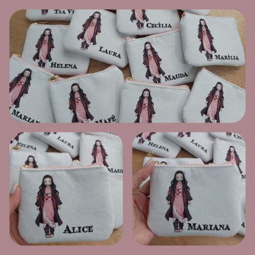Porta Moedas Personalizado - Demon Slayer
