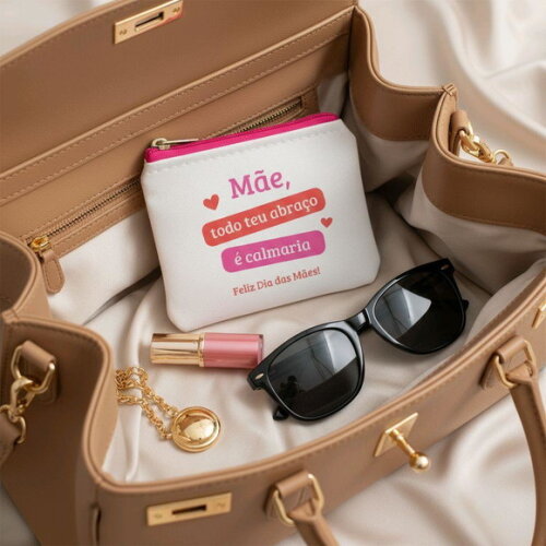 Porta Moedas Personalizado - Dia das Mães