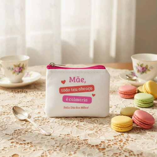 Porta Moedas Personalizado - Dia das Mães