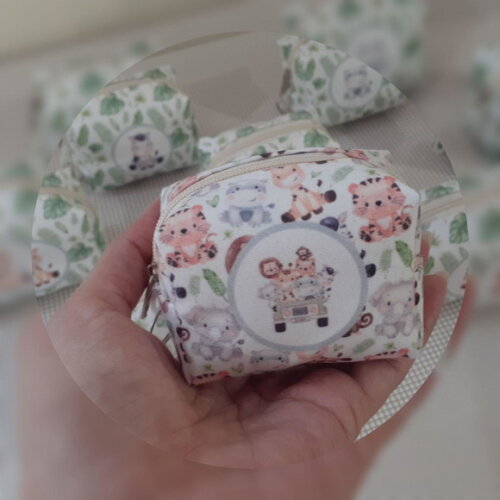 Porta Moedas Safari Baby - Chaveiro