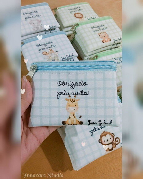 Porta Moedas Safari Baby