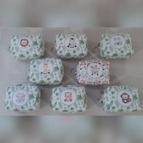 Porta Moedas Safari Baby - Chaveiro