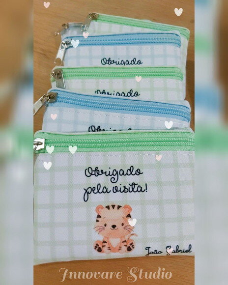 Porta Moedas Safari Baby