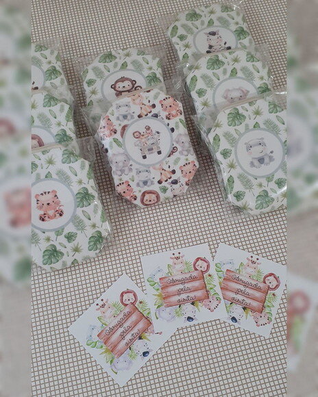 Porta Moedas Safari Baby - Chaveiro