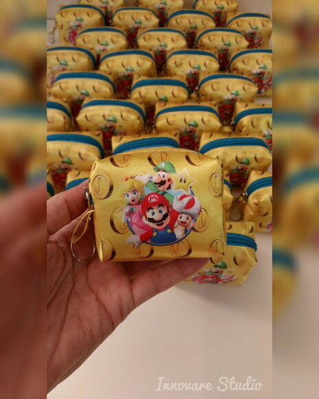 Porta Moedas Super Mário - Chaveiro