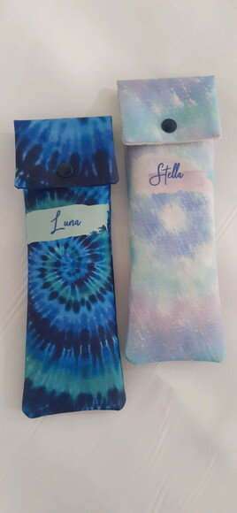 Porta talher Personalizado Tie Dye