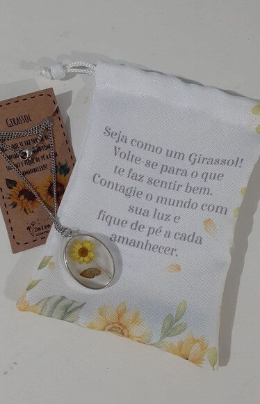 Saquinho Pequeno - Girassol