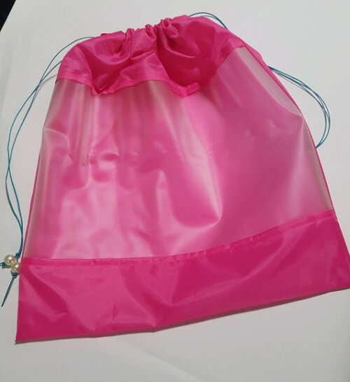 Saquinho prático com visor