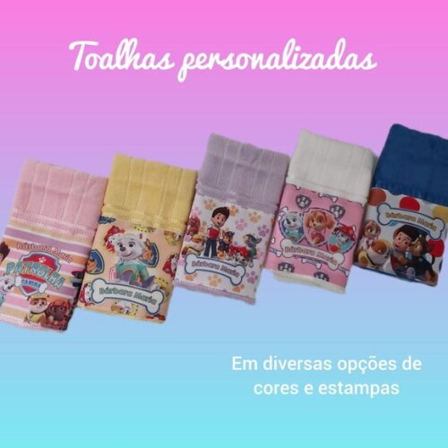 Toalha de Lavabo Personalizada
