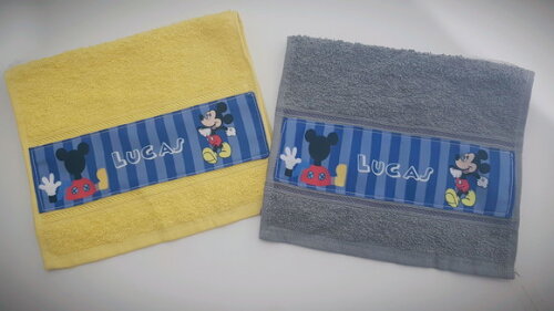 Toalha de mão personalizada