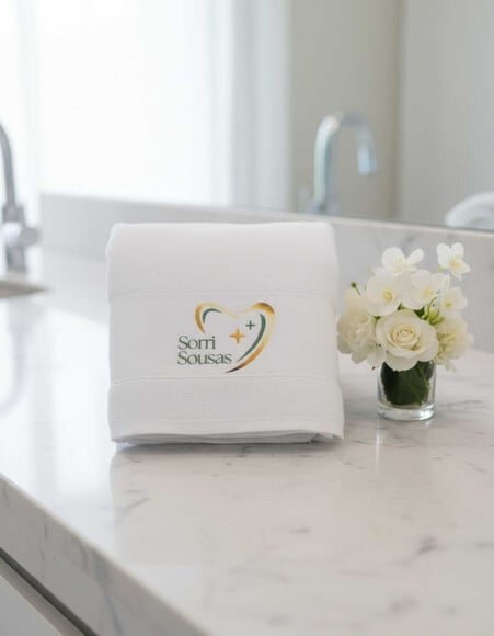 Toalha de Mão Personalizada - Brinde Corporativo