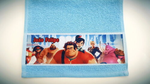 Toalha de mão personalizada Detona Ralph