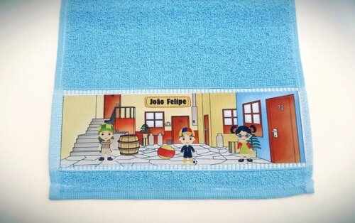 Toalha de mão personalizada Chaves