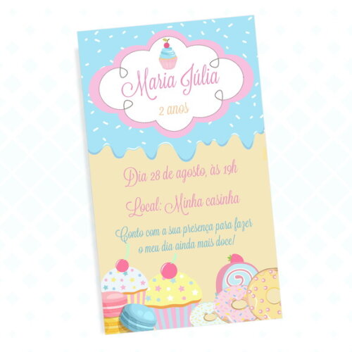 Convite Digital Doces I Confeitaria