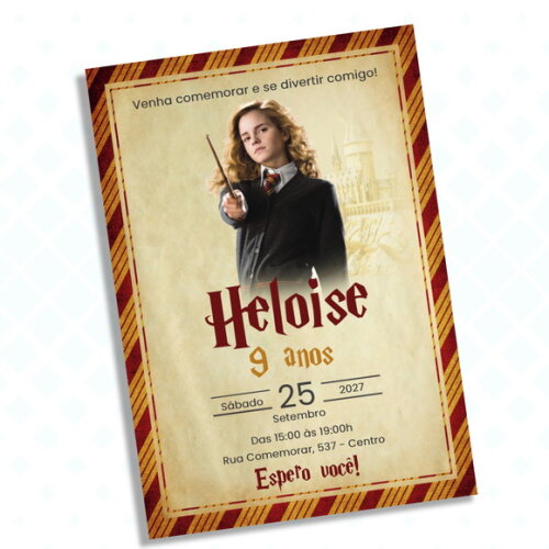 Convite Digital Hermione