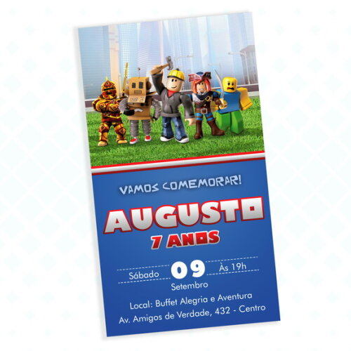 Convite Digital Roblox