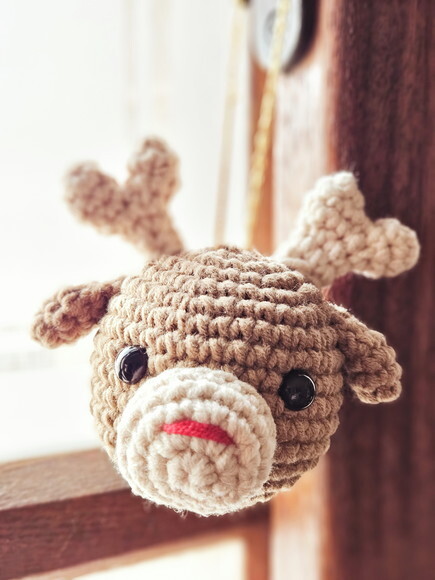 Enfeite de Natal Amigurumi
