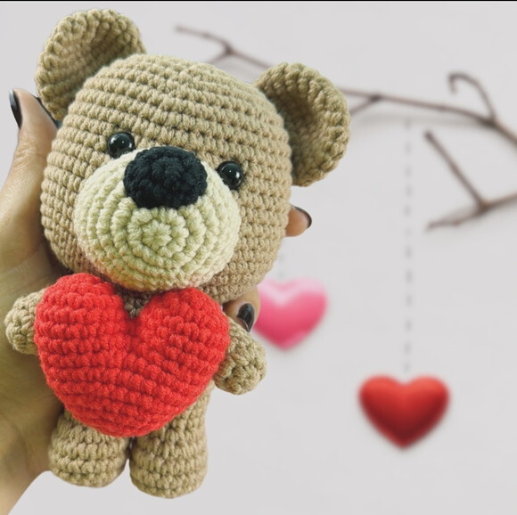 Ursinho Love + Coração