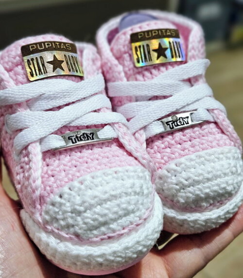 All Starzinho Cano Alto Rosa (par)