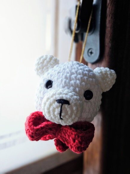 Enfeite de Natal Amigurumi
