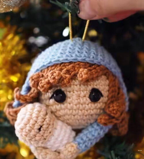 Enfeite de Natal Presépio