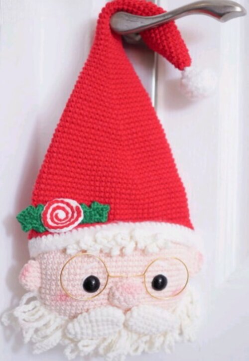 Enfeite de Porta - Papai Noel