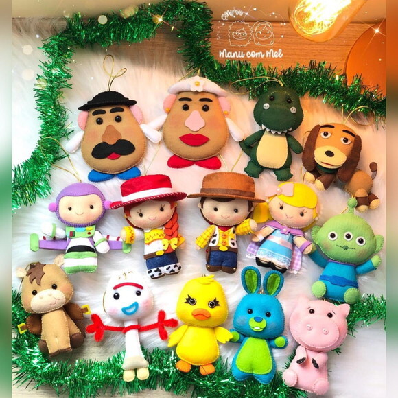 Enfeite de Porta Maternidade Toy Story