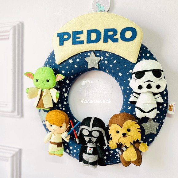 Guirlanda Maternidade Star Wars