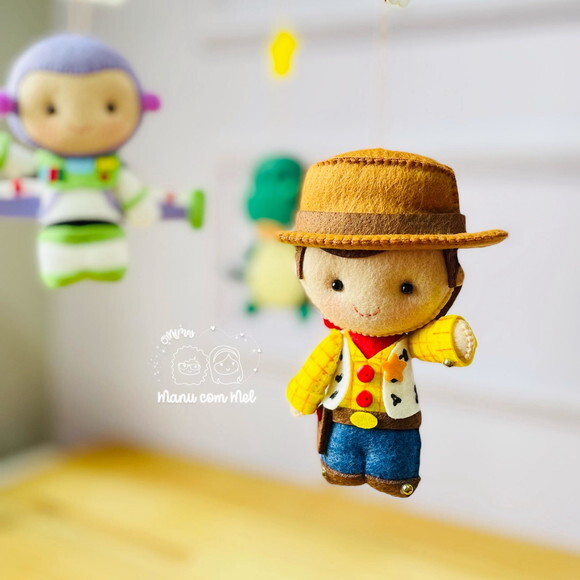 Móbile de Madeira Toy Story