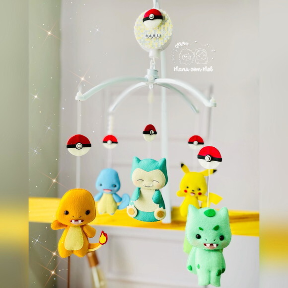 Móbile Musical Pokémon