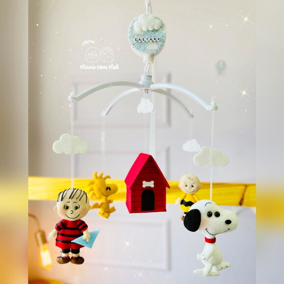 Móbile Musical Peanuts