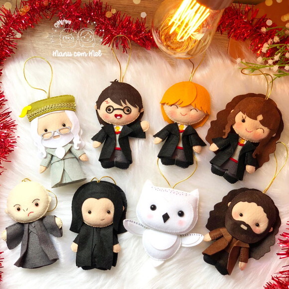 Pingente de Natal Harry Potter
