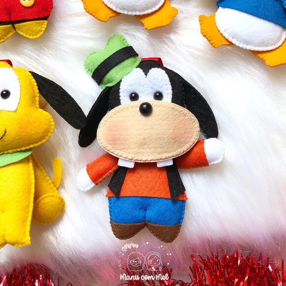Pingente de Natal Turma do Mickey
