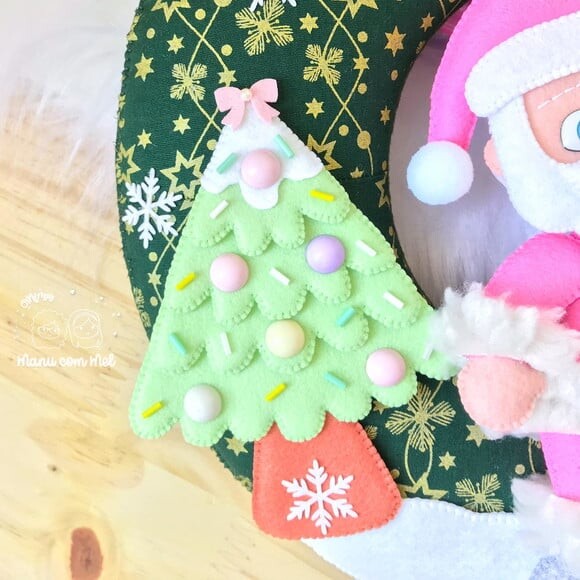 Guirlanda de Natal Candy
