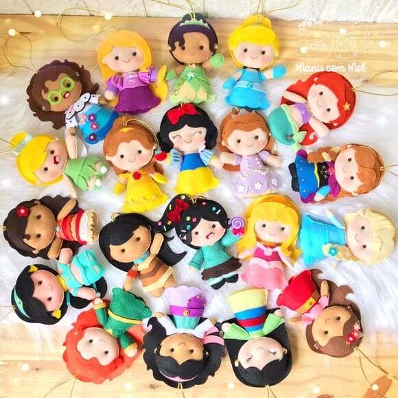 Guirlanda de Natal ou Bem Vindos Princesas