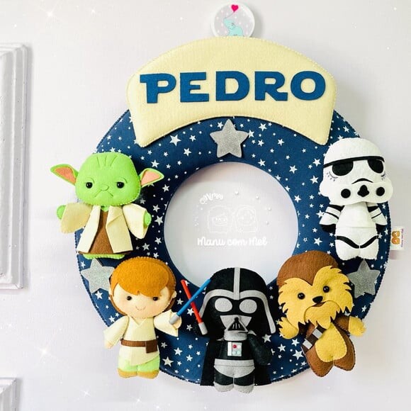 Guirlanda Maternidade Star Wars