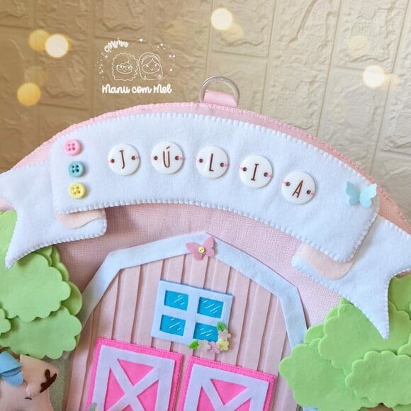 Guirlanda Maternidade Fazendinha Menina