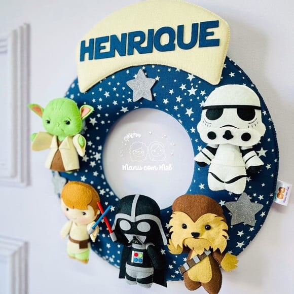 Guirlanda Maternidade Star Wars