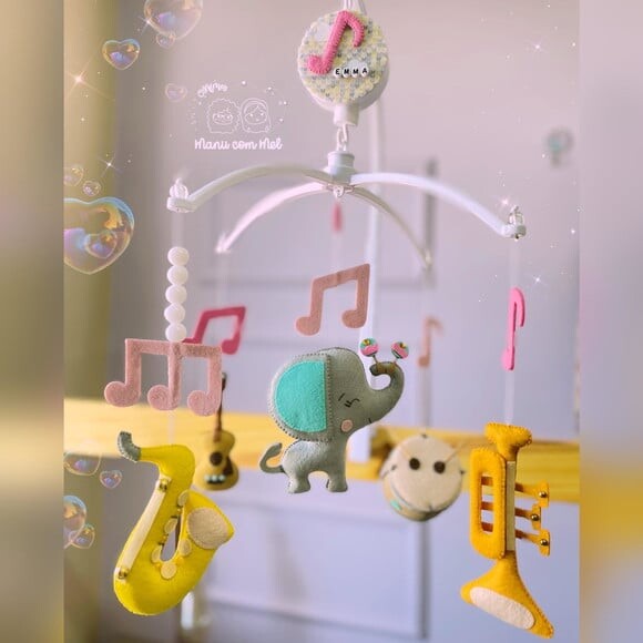 Móbile Musical Instrumentos Musicais